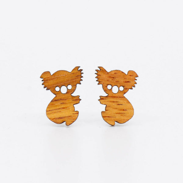 Australian Timber Stud Earrings