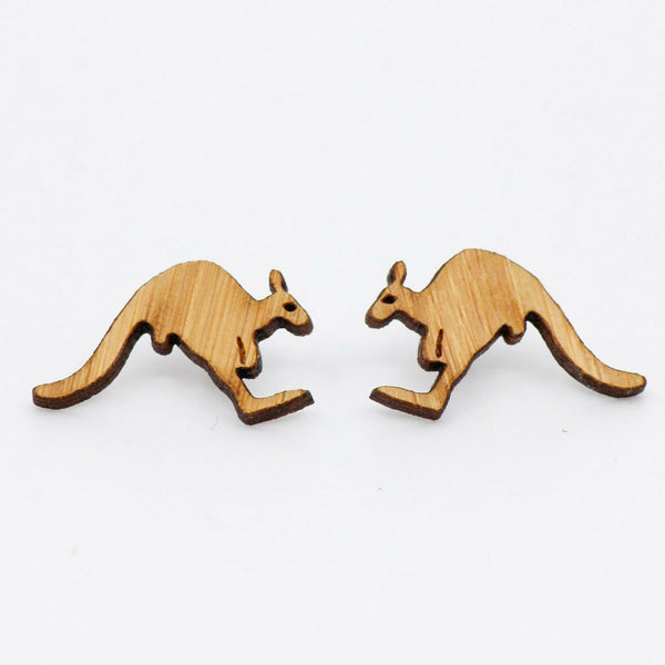Australian Timber Stud Earrings