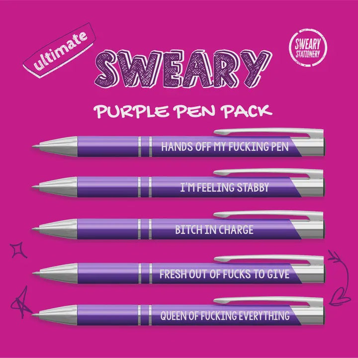 The Ultimate Sweary Pen Pack
