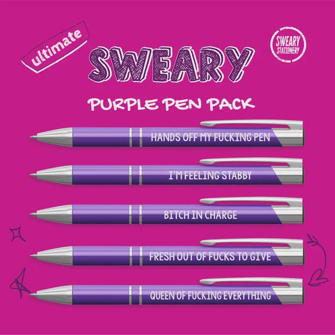 The Ultimate Sweary Pen Pack