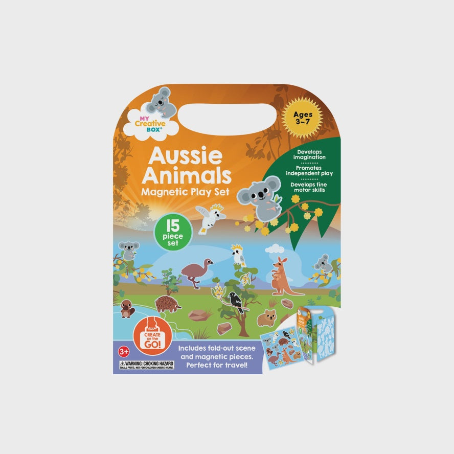 Aussie Animals Magnetic Play Set