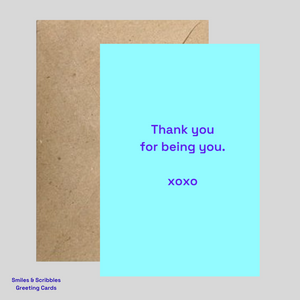 Smiles & Scribbles - Thankyou cards
