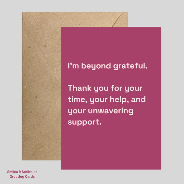 Smiles & Scribbles - Thankyou cards