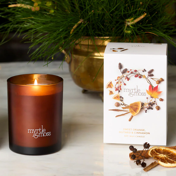 Christmas Candle - Sweet Orange & Nitmeg
