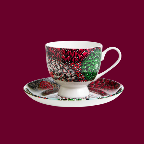 Coral Hayes Tea Cup Set