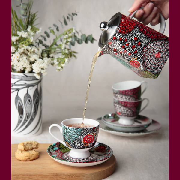 Coral Hayes Tea Cup Set