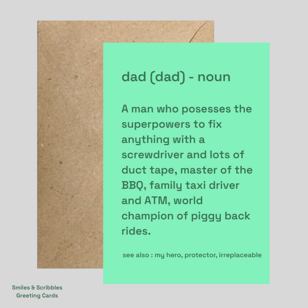 Smiles & Scribbles - Father's Day cards
