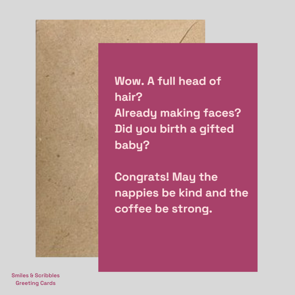 Smiles & Scribbles - New Baby cards