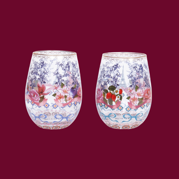 Glass Tumblers - Je t'aime