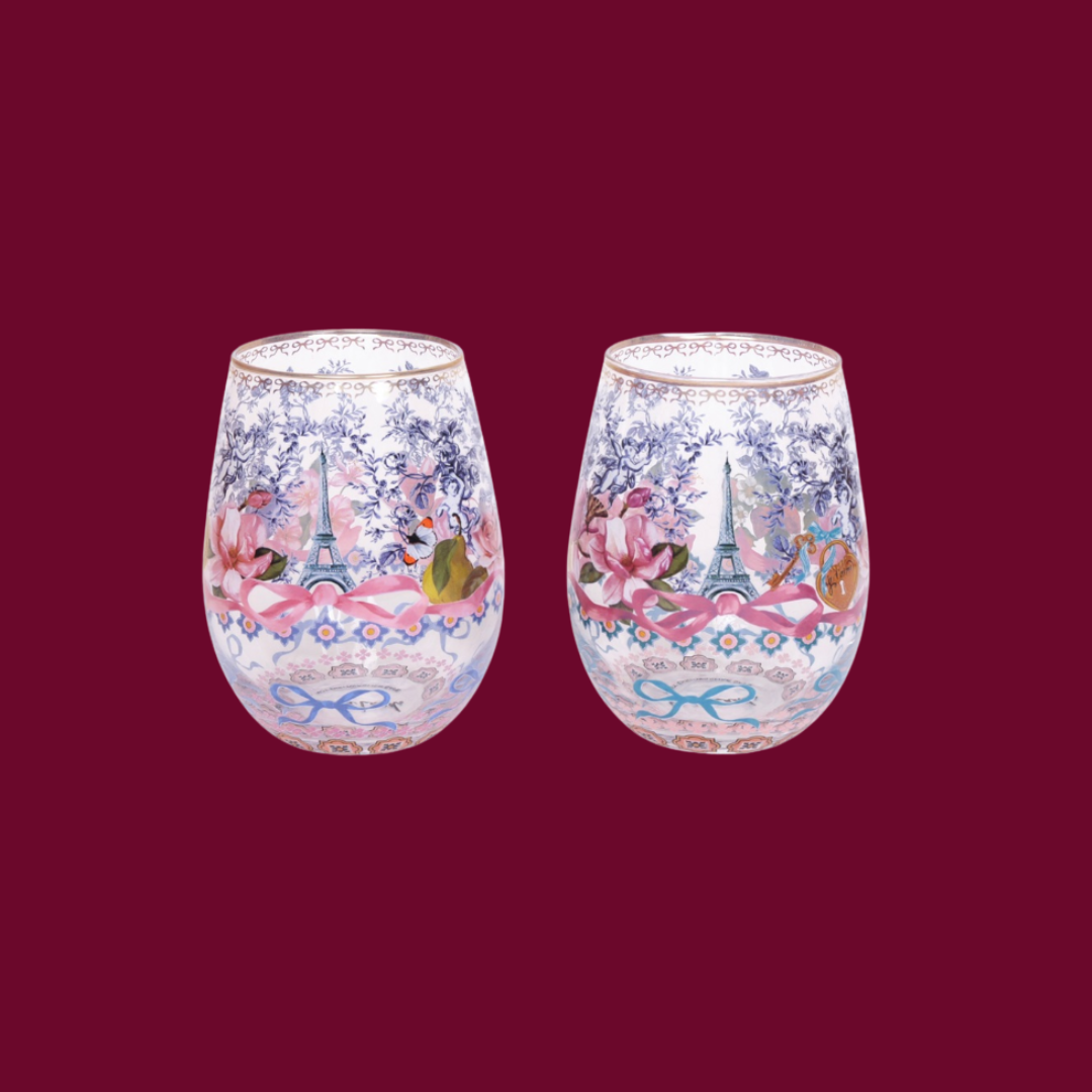 Glass Tumblers - Je t'aime