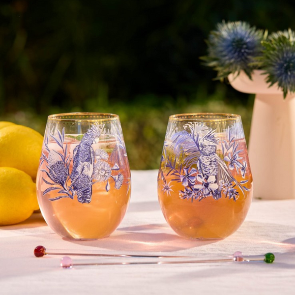 Glass Tumblers Large