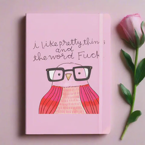 I like Pretty Things and the word F*#k - Notebook