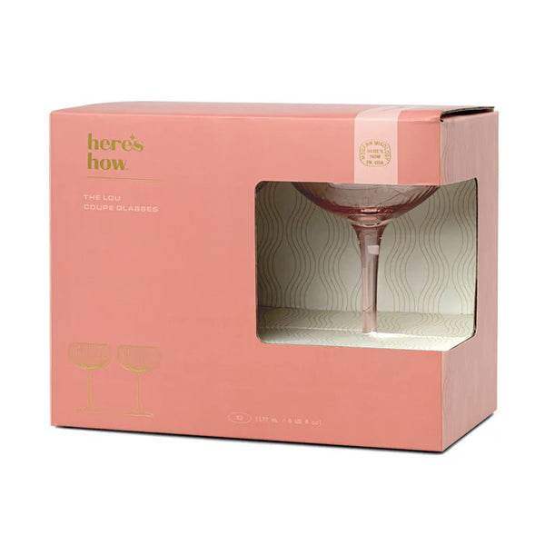 Lou Coupe Glass - set of 2