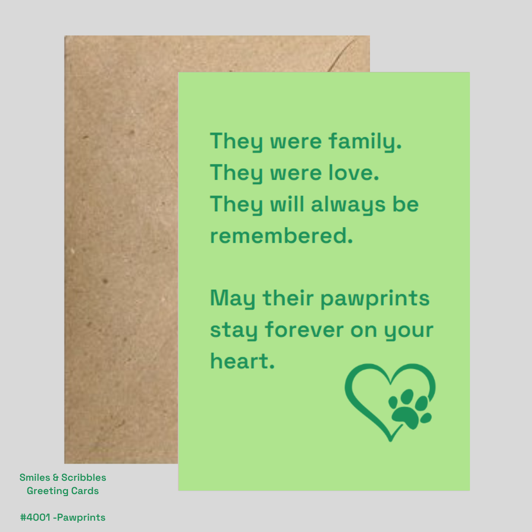 Smiles  Scribbles - Sympathy & Support Cards