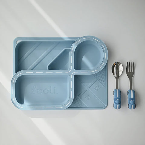 Children's Racetrack Dinnerware Set