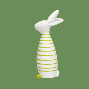 Striped Bunny Green 33cm