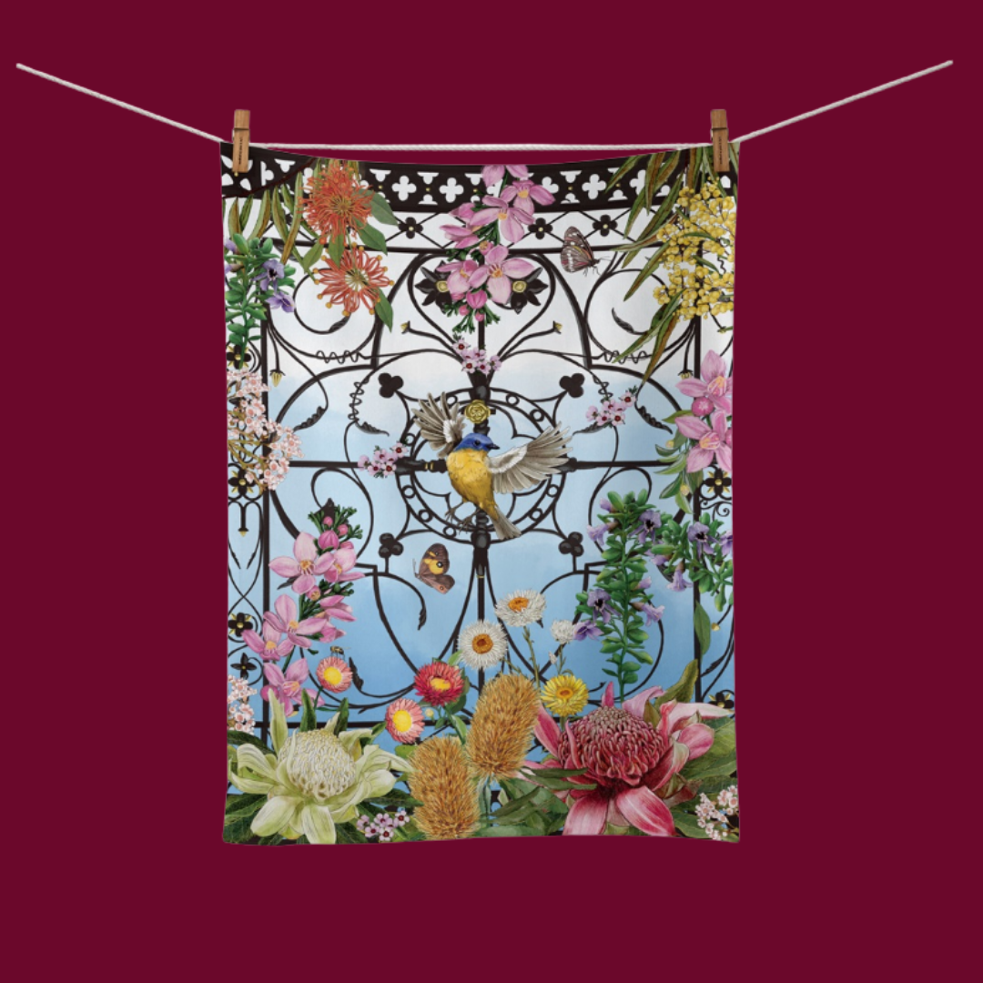 Tea Towel - Royal Botanic Gardens Victoria