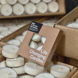 4 pack 50 gm Tea Light Scented Candles