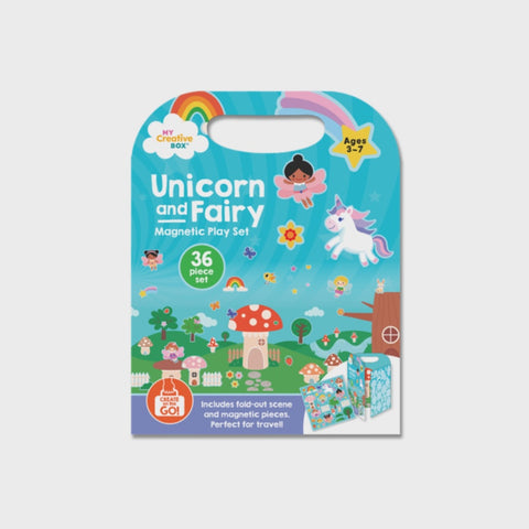 Unicorn and Fairy Magnetic Play Set