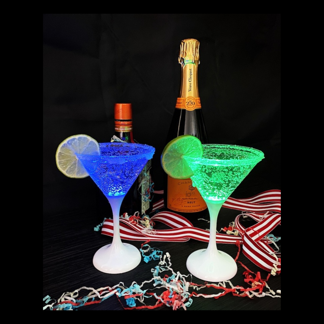 LED Cocktail Party Glasees