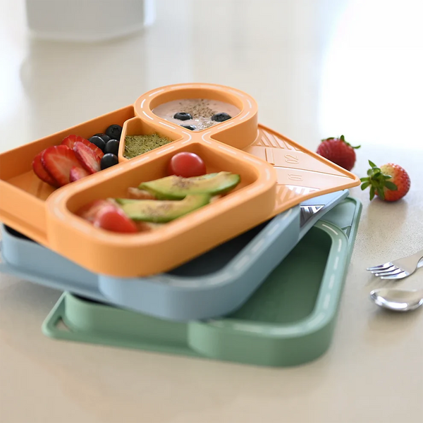 Children's Racetrack Dinnerware Set