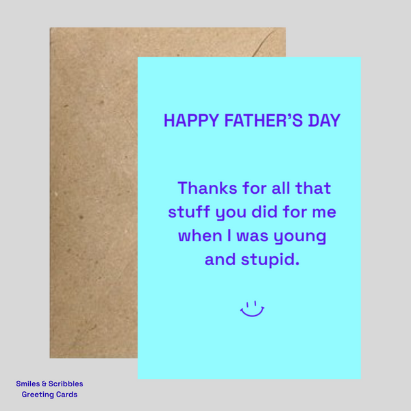 Smiles & Scribbles - Father's Day cards