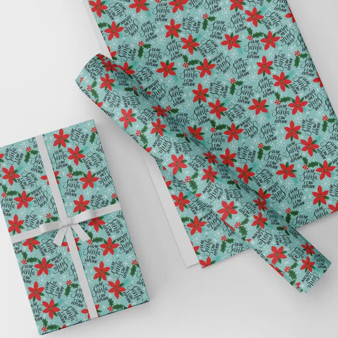 Naughty Christmas Wrapping Paper