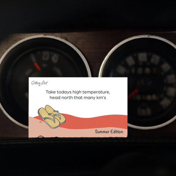 Getting Lost - 15 card editions