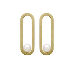 Open Earring Gold