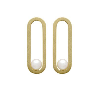 Open Earring Gold