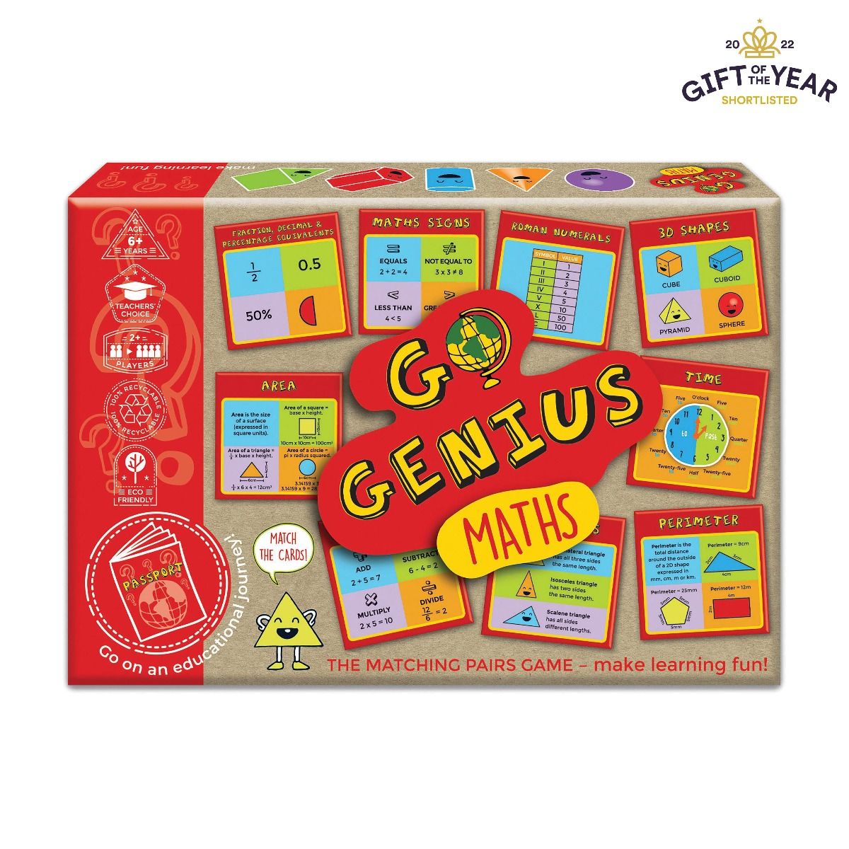 Go Genius - The Matching Pairs Game