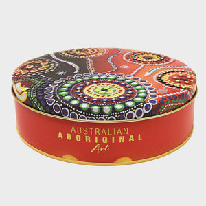 Aboriginal Art tins - with fudge