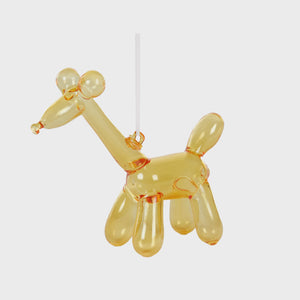 Yellow Giraffe Balloon Ornament