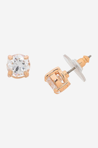 Ballet Rose Gold Stud Earrings