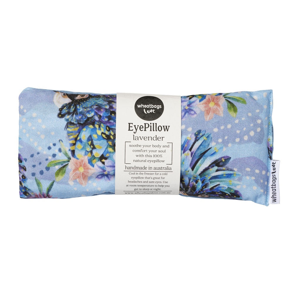 Eye Pillow Blue Cockatoo
