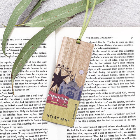 Australian Timber Bookmarks