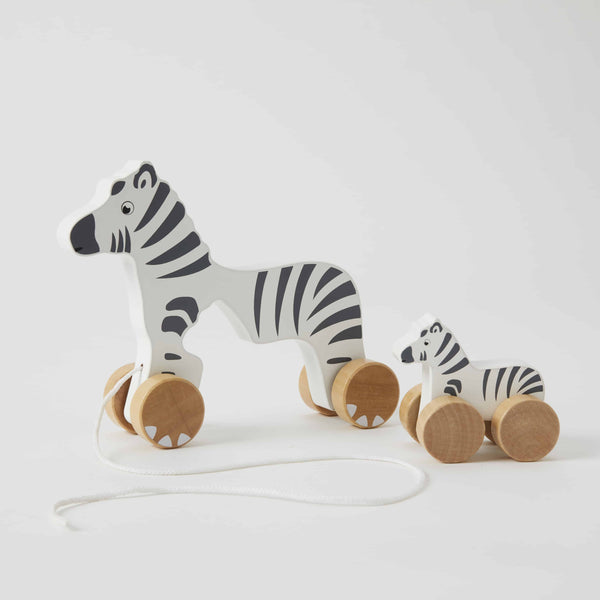 Pull Along Zebra & Baby