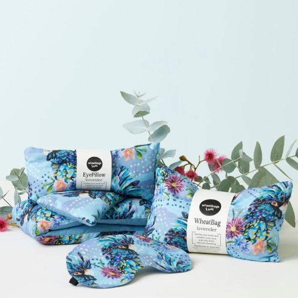 Eye Pillow Blue Cockatoo