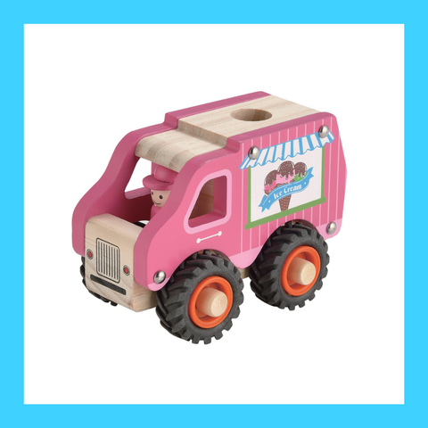 Ice Cream Truck - Wooden Vehicles